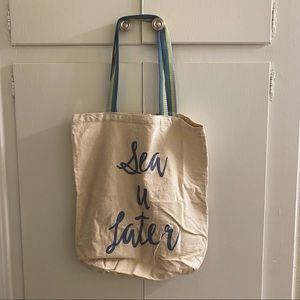 OLD NAVY canvas tote